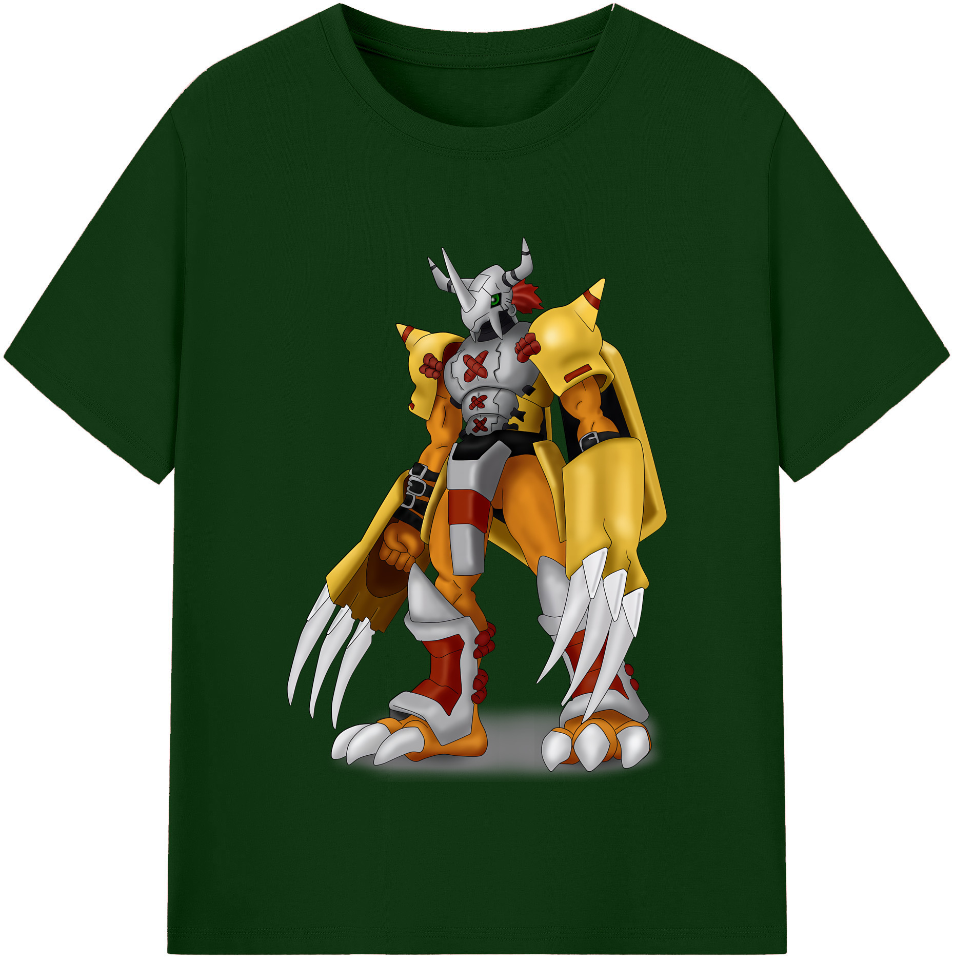 （画像用） Digimon デジタルモンスター/デジモン 綿100％半袖Tシャツ（フロントプリント）